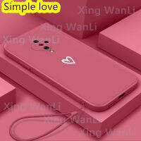 สำหรับ สำหรับเคสโทรศัพท์ Vivo S1Pro Simple White Love Case โทรศัพท์มือถือป้องกันกรณี