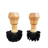 Coffee Machine Powder Bowl Cleaning Brush Solid Wood Handle Cleaning Brush Coffee Machine Cleaning Brush