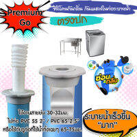 {ลิขสิทธิ์แท้} Saun Glin รุ่น PremiumGoV.2 ซิลิโคนกันกลิ่น ซิลิโคน กันแมลง สำหรับสายย่นเครื่องซักผ้า ล้างจาน สายย่น 30มม ไปท่อชื่อท่อ 2"/2.5"