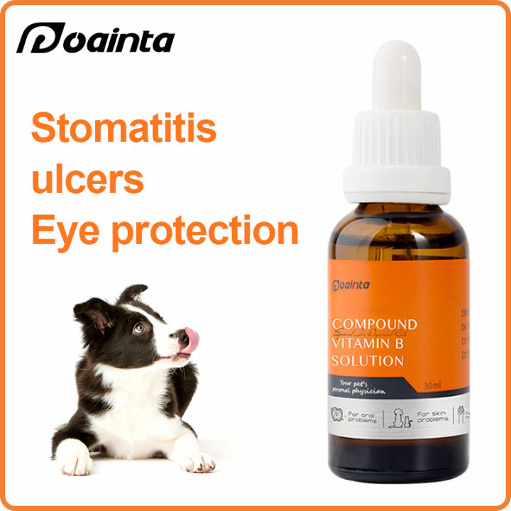 PUAINTA Vitamin Supplement For Dog And Cat Vitamin B Complex Solution ...