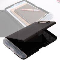 【hot】 1pcs Board Folder File Outdoor Paper Storage Copy Multi-function Plastic Clip Des S8x3