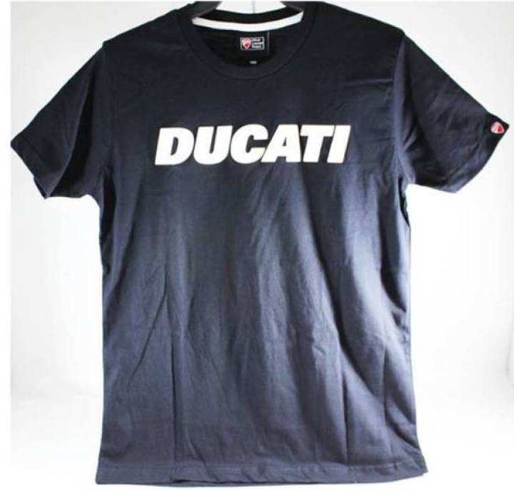 เสื้อยืดผู้ชายducatiเสื้อยืดดูคาติ-สีดำdct52-006