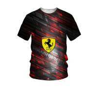 xzx180305  F1  Scuderia Ferrari2023 Signature 3D T-Shirt 13