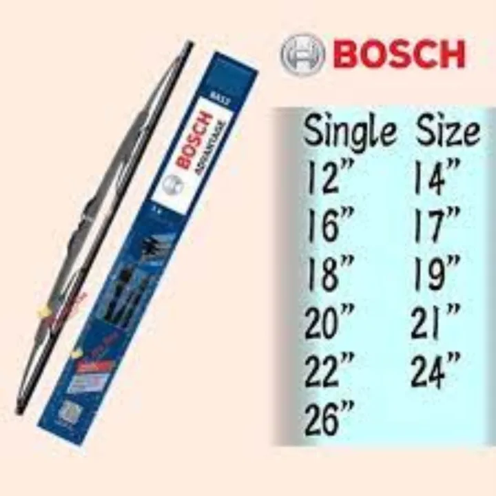 The New 2022 WIPER BLADE BOSCH ADVANTAGE CAR WINDSHIELD WIPER U-Hook ...