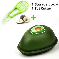 Avocado Slicer Cutter Peeler &amp; Fresh-Keeping Portable Creative Cover Fruit Tools  Frutero Kitchen Gadget Inteligentes Graters  Peelers Slicers