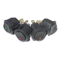 【cw】 5PCS/Lot  KCD2 202 12V Cat  39;s With Rocker Round