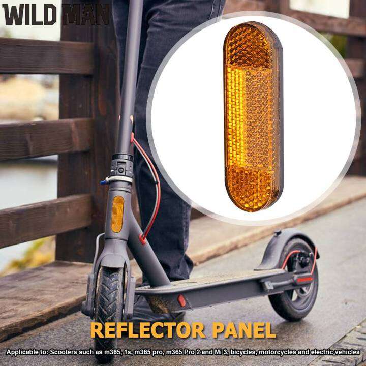 Front Safety Reflective Tube Night Reflector for Electric Scooter Pro 2