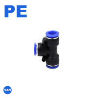 OEK-1pc T/y/l/straight Type Pneumatic Push In Fittings For Air/water Hose And Tube Connector 4 To 16mm Pu/pv/py/pe/pu/pza/pg/sa