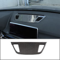 For BMW X1 X2 F47 F48 2016-20 Car Dashboard Air Outlet Panel Decoration Stickers Real Carbon Fiber (Soft) Car Interior Accessori