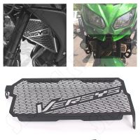 ✳เข้ารูปพอดีกับ Kawasaki Versys 650 KLE VERSYS650 KLE650 2015-2020 2021เครื่องยนต์มอเตอร์ไซค์ฝาครอบป้องกันที่ให้ความเย็นฉากป้องกันเครื่องทำความร้อน