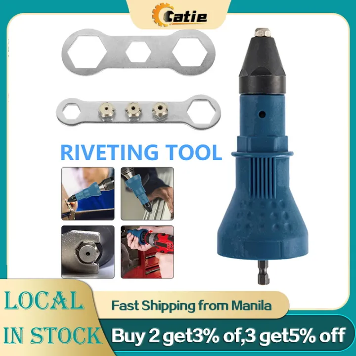 Electric rivet nut adapter riveting drill bit tool rivet gun adapter