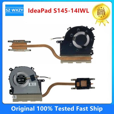 For Lenovo IdeaPad S145-14 S145-14IWL 81MU Laptop CPU Cooling Heatsink Fan AT1C90020W0 DC28000DXF0 100% Tested Fast Ship