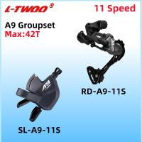 LTWOO A9 11ความเร็ว MTB จักรยาน Derailleurs Gropuset 3X11 Speed Shifter ด้านหลัง Derailleurs ด้านหน้า Derailleurs Groupset สำหรับ SRAM