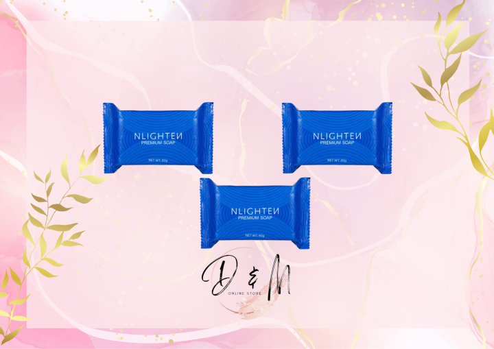 AUTHENTIC NLIGHTEN PREMIUM SOAP (2024 expiry) 3 BARS Lazada PH