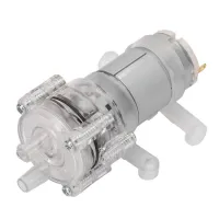 【♘COD Free Cas♘】 hexia71471 385hpc-9 Dc12v ปั๊มไดอะแฟรมขนาดเล็กฉนวนกันความร้อนสูงใสสำหรับตู้ปลา