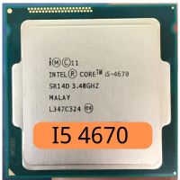 Intel Core i5 4670 3.4GHz 6MB ซ็อกเก็ต LGA 1150 Quad-Core CPU Processor SR14D