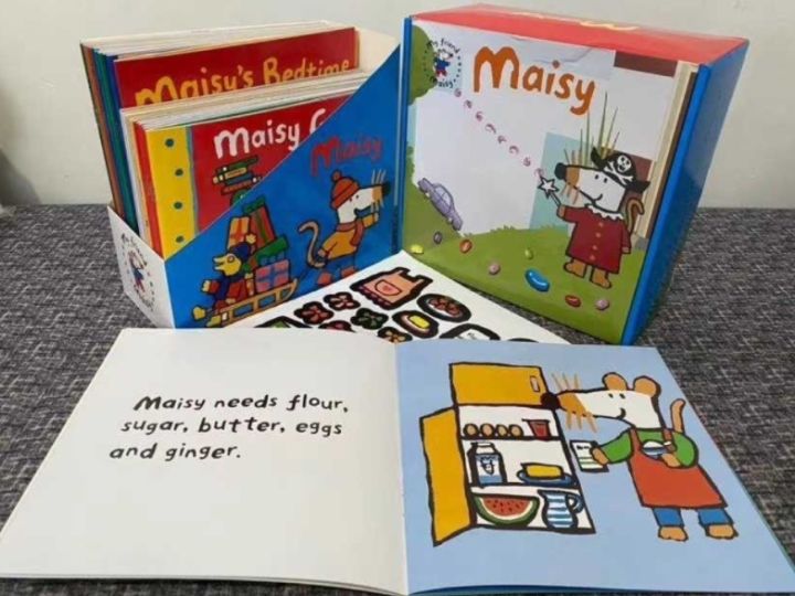 maisy-first-experience-box-set-หนังสือภาษาอังกฤษอ่านง่ายๆ-ภาพ-สีสัน-และเนื้อหาน่ารักจะช่วยให้น้องๆ-รักการอ่านมากขึ้น