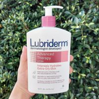 ลูบริเดิร์ม โลชั่น สำหรับผิวแห้งมาก Advanced Therapy Lotion Intensely Hydrates Extra - Dry Skin 473 ml (Lubriderm®)