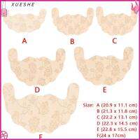 XUESHE เซ็กซี่ กาว รูปตัวยู แผ่นซับน้ำนม สติกเกอร์หน้าอกทิ้ง บราลูกไม้ที่มองไม่เห็น จุกนมปก