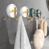 3Pcs Wall Hook Home Decor Strong Adhesive Bathroom Towel Rack No Punching Hanging Coat Hanger Door Back Key Bag Holder Picture Hangers Hooks