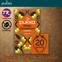 Pukka Three Cinnamon 20 Tea Bags  ชาสมุนไพร อบเชย ปุกก้า 20ซอง