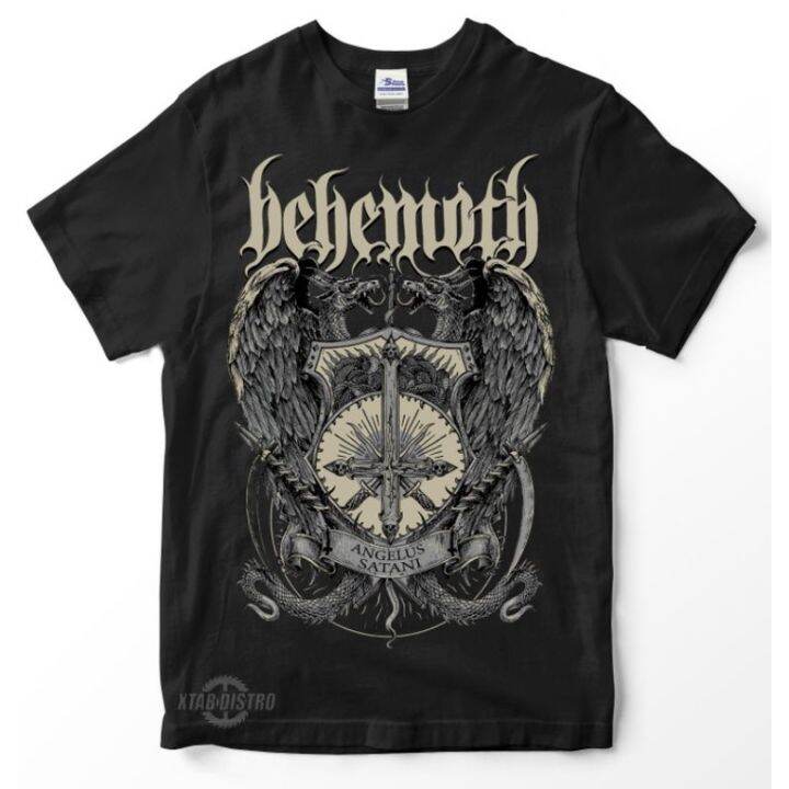 Behemoth ANGELUS SATANI T-Shirt Premium Tshirt Behemoth Black Metal ...