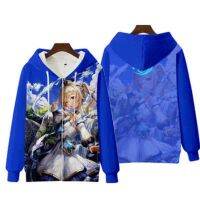 【Lowest price】Genshin Impact Hoodie Cosplay Zipper Long Sleeve