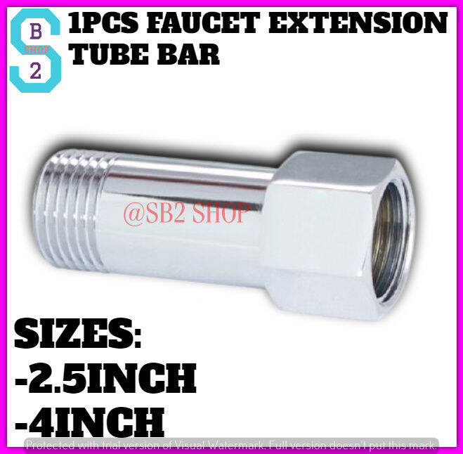 SB25010 1PCS Faucet Extenders Extension Shower Arm Stainless Steel