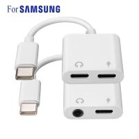 Type C To USB C OTG Adapter 2 In 1 Splitter For Samsung S21 S20 Note 20 Ultra S10 Note 10 Plus USBC DAC To Dual Typec Converter