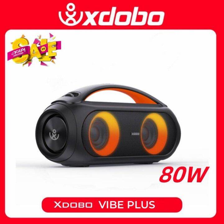 XDOBO Vibe Plus 80W Portable Bluetooth Speaker Wireless Soundbar BT5.0 ...