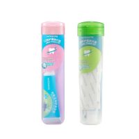 Watsons Oral Care Travel Pack Deep Spiral Hair/Flexible Filament Toothbrush Travel Set Travel Portable