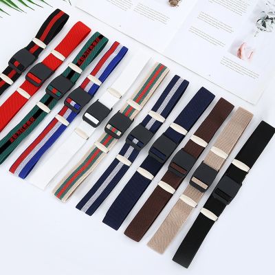 Lazy to buckle elastic lady belts invisible non-trace joker children from punching belt jeans ஐ