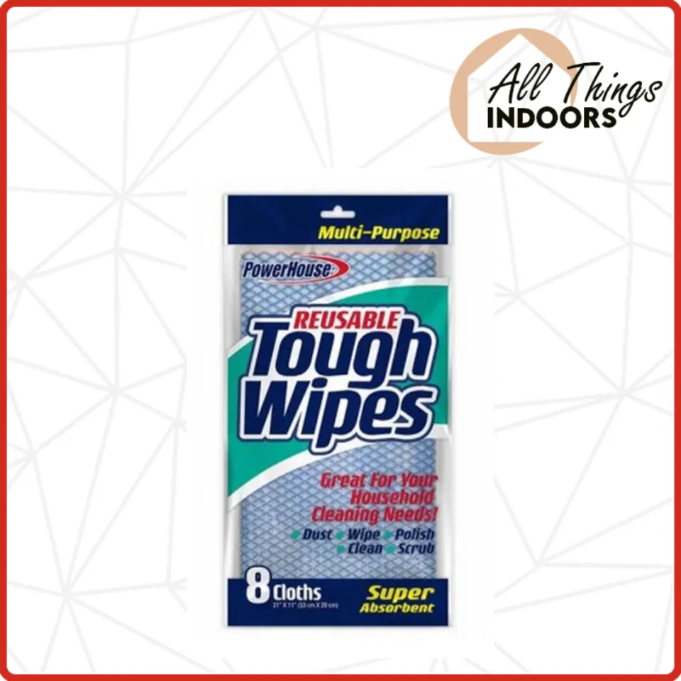 Powerhouse Wipes Tough 8Ct 92533-5