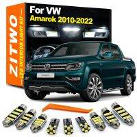 ZITWO ชุดหลอดไฟเสริมไฟส่องแผนที่การอ่านรูปทรงกลม LED,8ชิ้นสำหรับ VW Amarok โฟล์คสวาเก้น2010 2012 - 2016 2017 2018 2019 2020 2022 2021