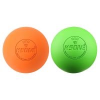 KSONE 2Pcs Massage Ball 6.3cm Fascia Ball Lacrosse Ball Muscle Relaxation Pain Relief Portable Physiotherapy Ball,6 &amp; 3