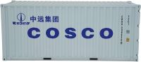 1:20 COSCO Shipping Container Model Abs Resin &amp; Wood Toy Home Decoration Gift