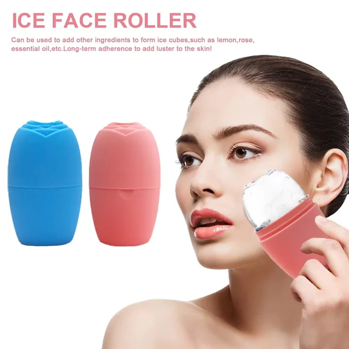 Face roller ice mold face lift reduces acne, shrinks pores Lazada PH