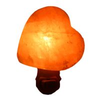 Heart Night Light Himalayan Salt Lamp Air Purifier Crystal Salt Rock Bedside For Childrens Bedroom Lighting