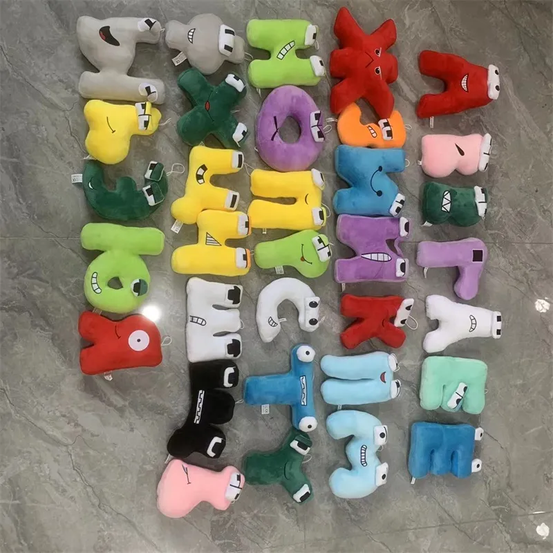 COLORFUL ALPHABET LORE Russian Letter Plush Toy Interactive And Fun  Learning $14.65 - PicClick AU