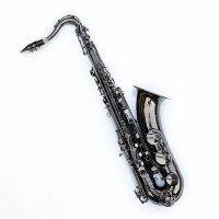 ปากเป่า Sax อายุเครื่องเล่นมืออาชีพทำในประเทศฝรั่งเศสแซกโซโฟนเทเนอร์มีกล่องเครื่องดนตรีสีดำคุณภาพสูง