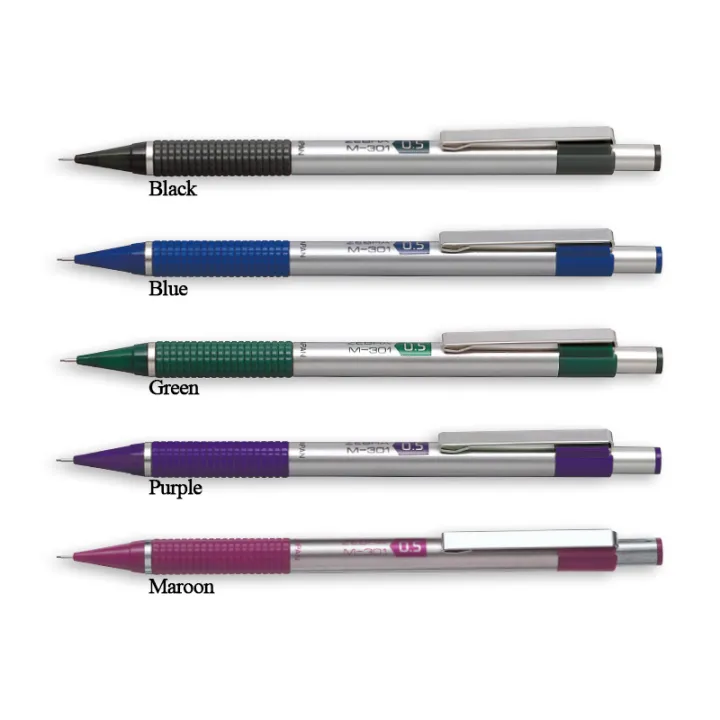 ZEBRA Stainless Steel Mechanical Pencil 0.5mm (M301) Lazada