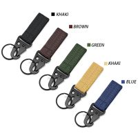 DOOPAI Mens Belt Multi-Function Outdoor Tactical Nylon Webbing Belt Key Hang Buckle Mountaineering Portable Eagle Hook Hook