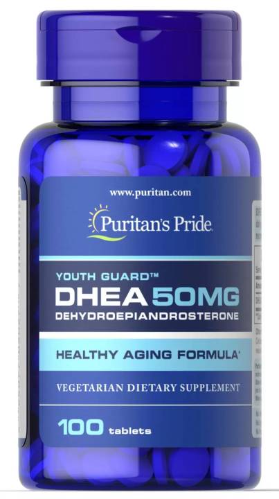 puritans-pride-d-hea-50-mg-100-tablets-ดีเฮชอีเอ