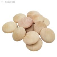 ㍿ 25pcs 2x1.5cm Wood Button Top Plugs Hardwood Hole Plugs Screw Caps Screw Hole Cover Button