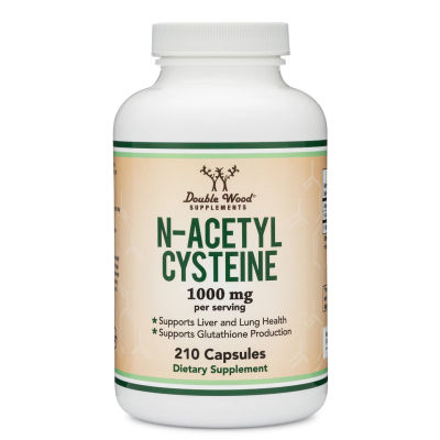 N-Acetyl Cysteine (NAC) - Double Wood เอ็นอะซิทิล ซิสเทอีน (1000mg)
