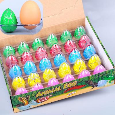 Microgoodของเล่นเด็กพองลมได้,ของเล่นฟักไข่ไดโนเสาร์แตกสีสันสดใสสำหรับเด็ก