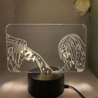 LED Night Light Custom Anime 3D Lamp Figure Nightlight Kids Child Girls Bedroom Decor Manga Figurine Gift Night Lamp