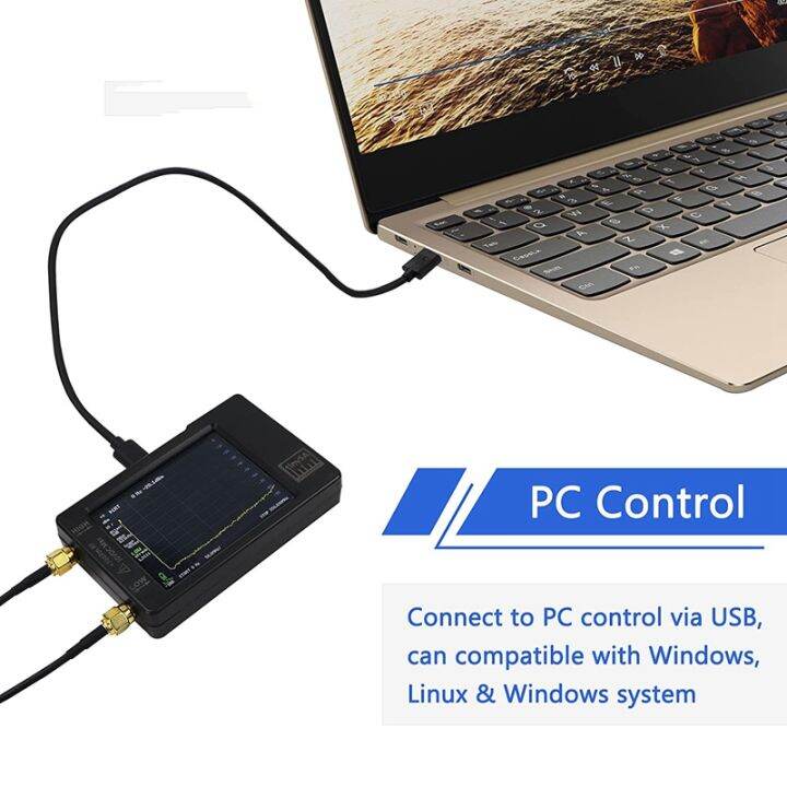 upgraded-tinysa-spectrum-analyzer-mf-hf-vhf-uhf-input-for-0-1mhz-350mhz-and-uhf-input-for-240mhz-960mhz-signal-generator