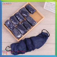 QUNED 10ชิ้นชุดชั้นในแบบใช้แล้วทิ้งบราแบบไม่ทอสำหรับสปาความงามร้านเสริมสวยชุดชั้นในสตรีแบบเกาะอก