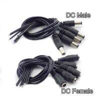 1pcs 5pcs 10pcs 2.1*5.5mm 12v DC Male Female Connectors Plug Power Supply Extension Cable cord wire CCTV Camera LED Strip Light